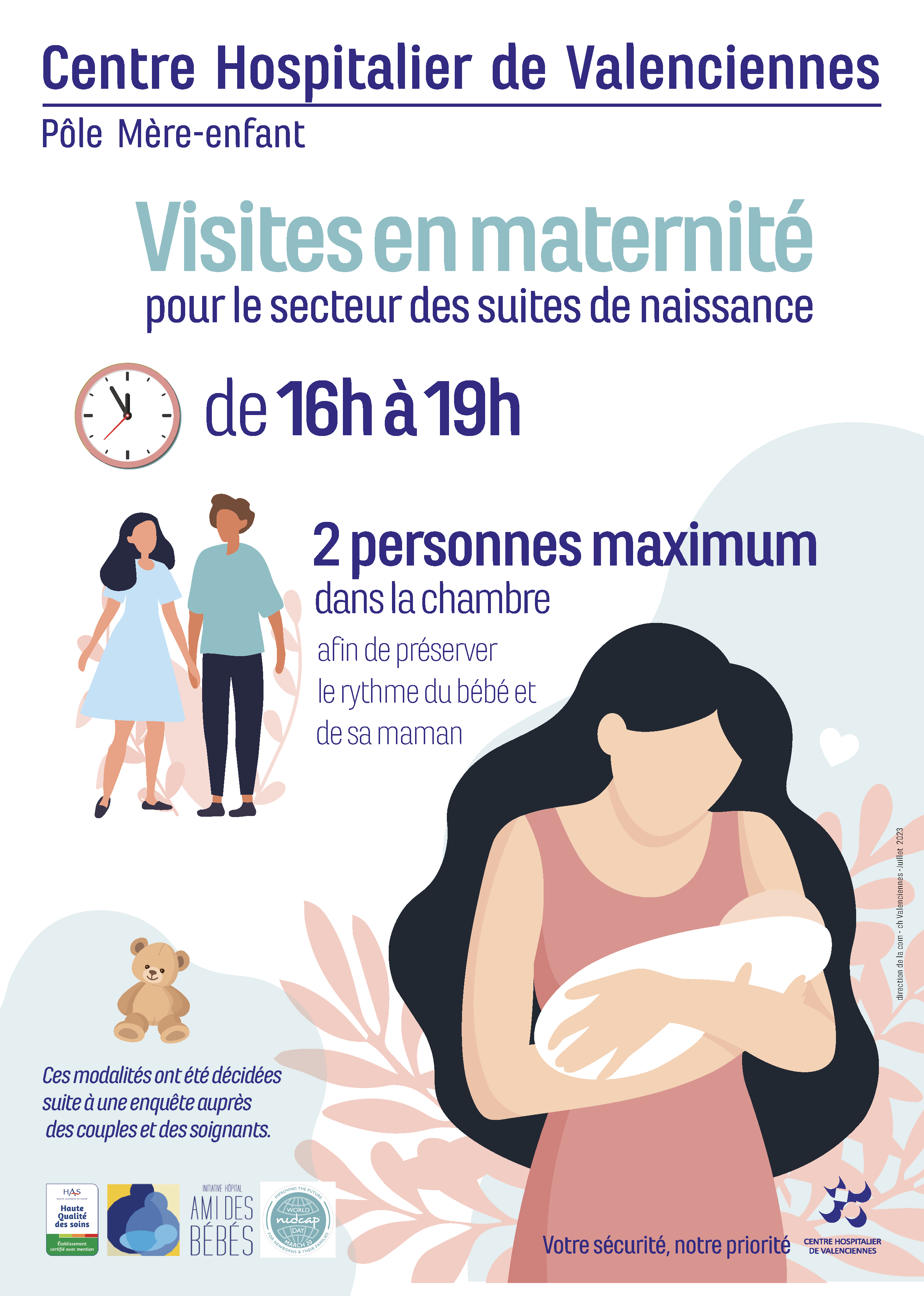 🍼Autorisations de visites à la Maternité Monaco !