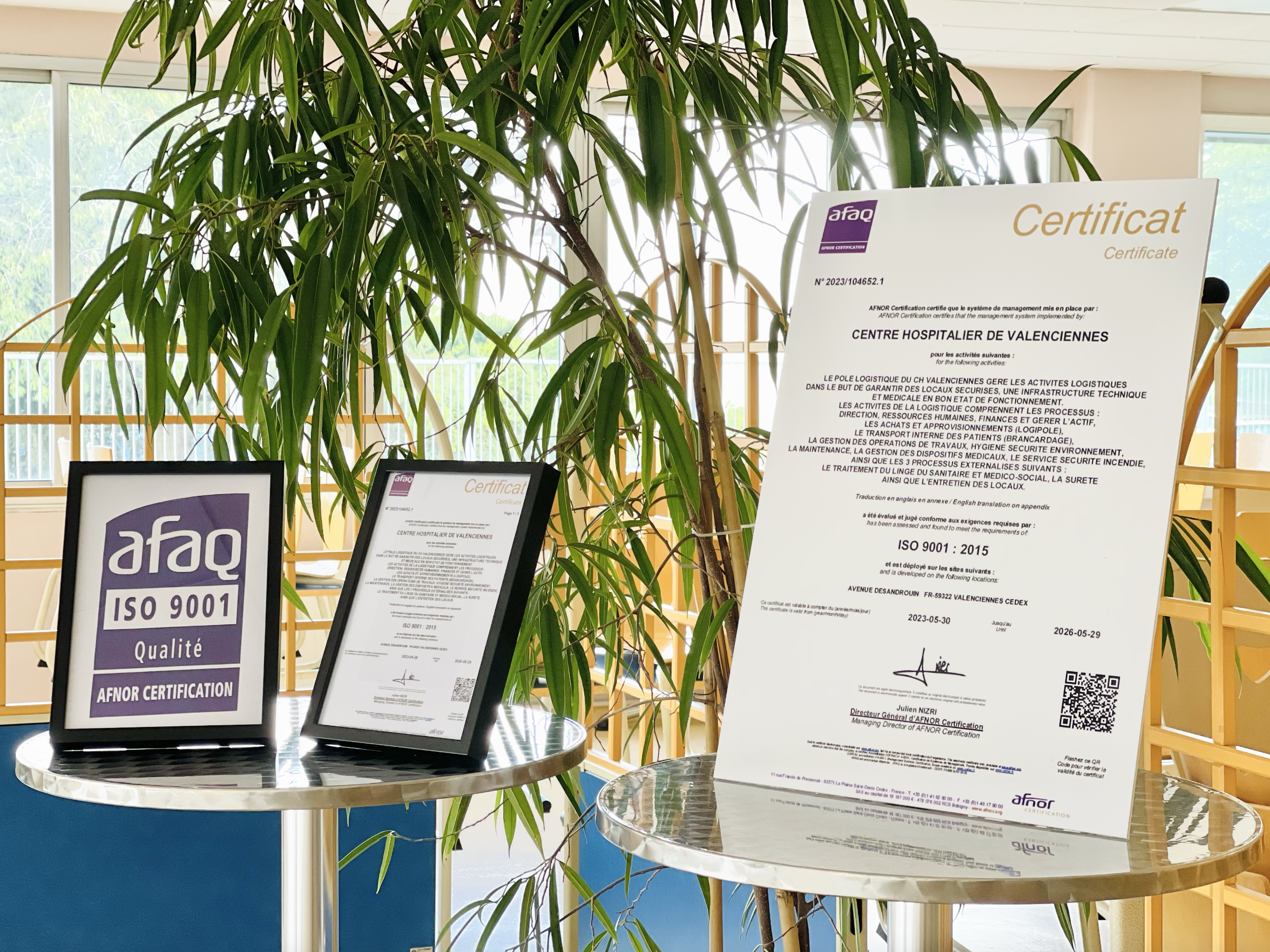 Moment de convivialité pour célébrer la certification ISO 9001 pour le pôle logistique ! ⚙️ 2