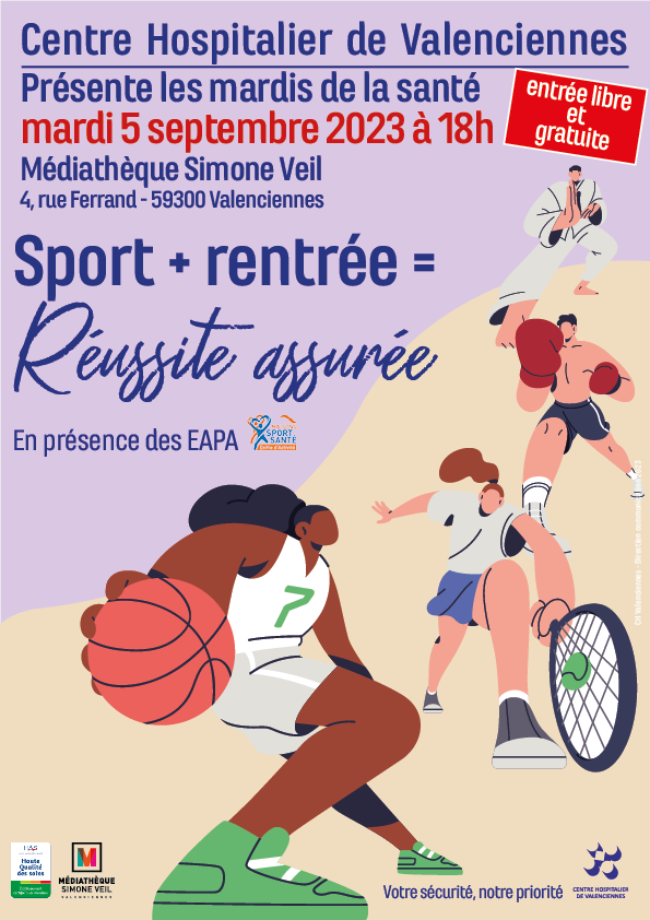 Mardi de la santé : Sport + rentrée = réussite assurée