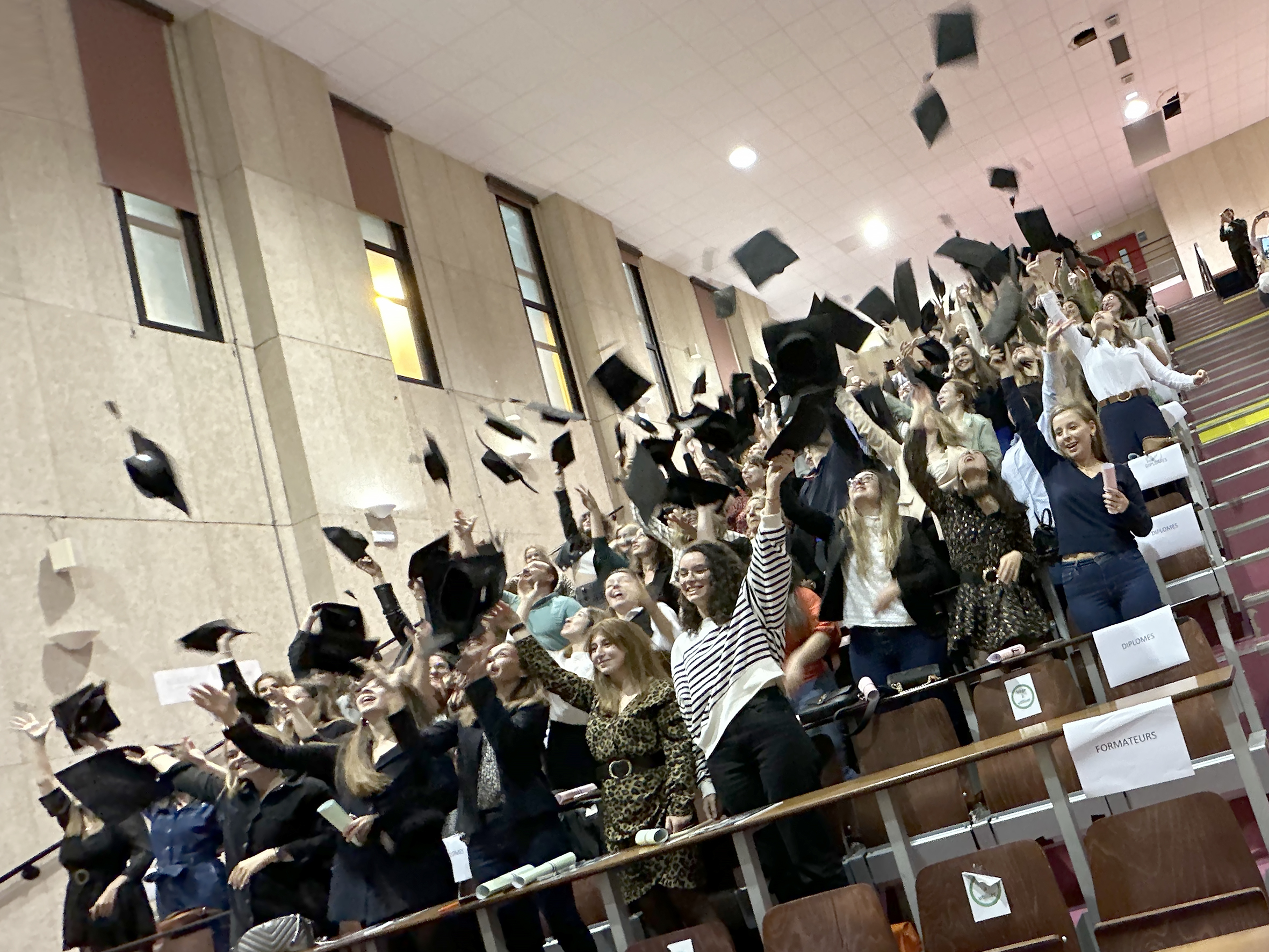 Coup de chapeau aux nouveaux diplômés de l'IFMS