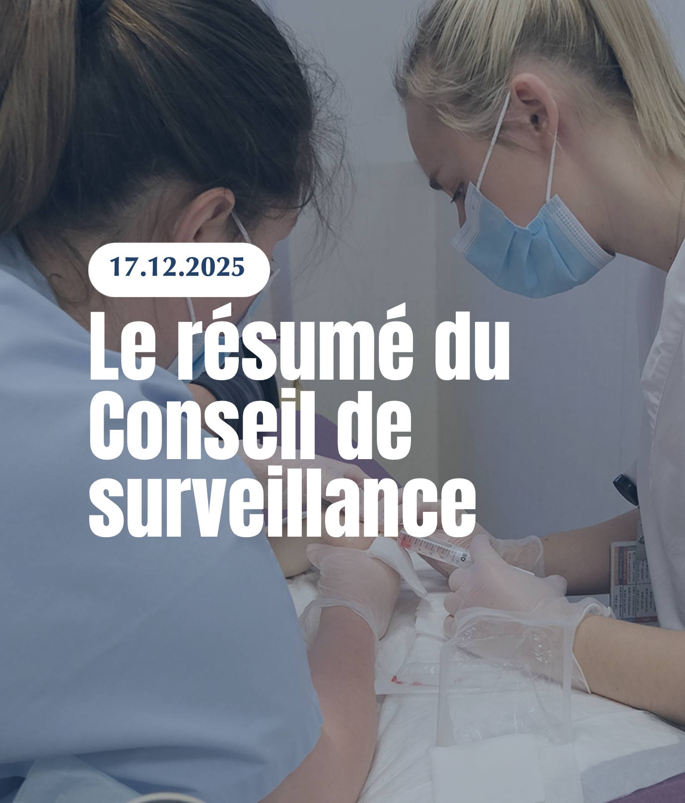 Communiqué de Conseil de surveillance du Centre Hospitalier de Valenciennes