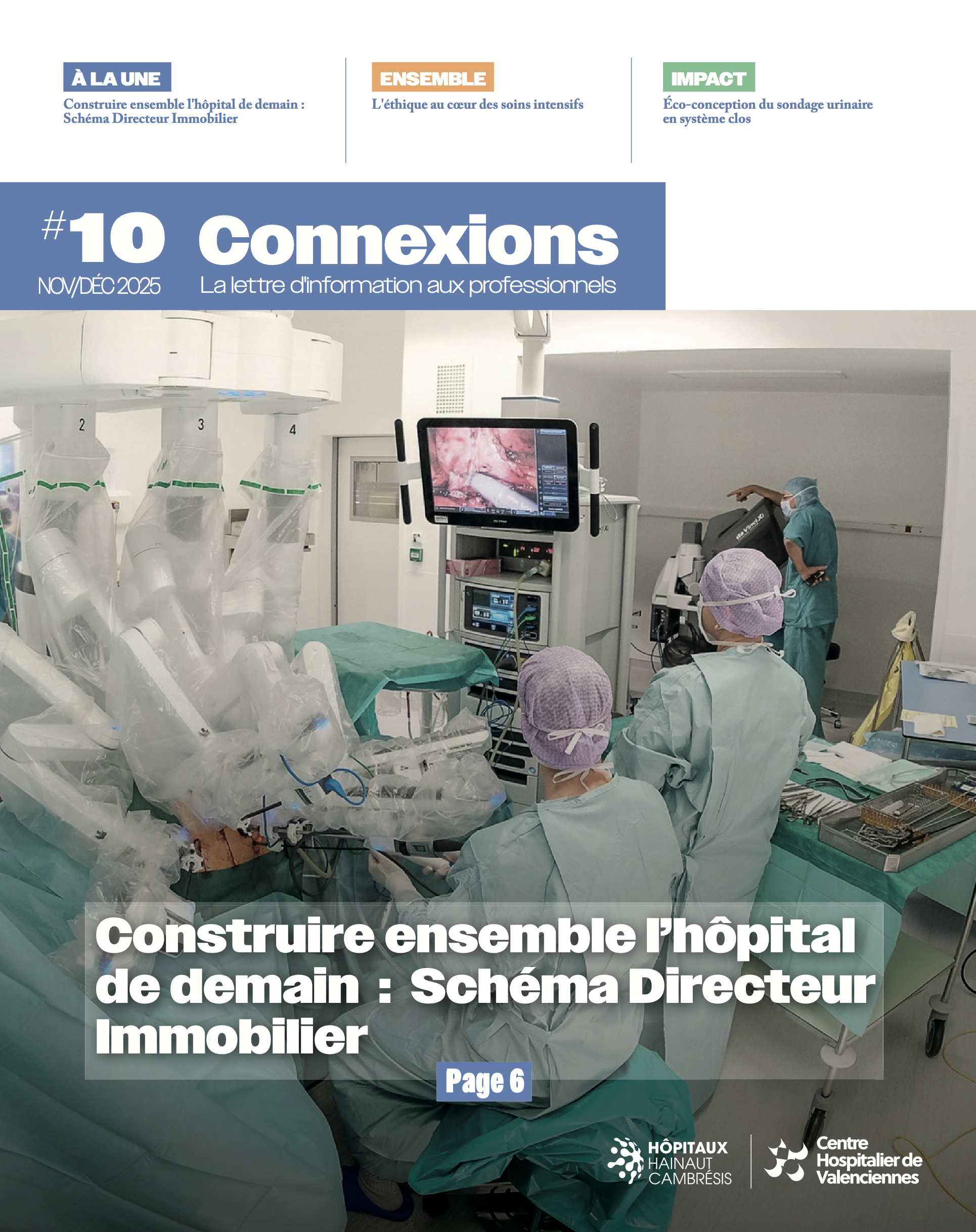 Connexions #10 - Construire ensemble l'hôpital de demain : Schéma Directeur Immobilier